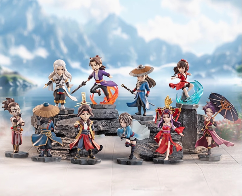 画江湖之不良人q版盲盒第一弹第七季动漫公仔手办摆件礼物