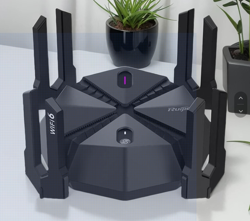 锐捷星耀路由器天蝎X60 PRO千兆2.5G网口WiFi6全屋WiFi覆盖mesh组网 家用穿墙王无线双频高速大户型